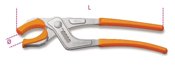 Pinza regolabile per sifoni  beta 392c - dettaglio 1