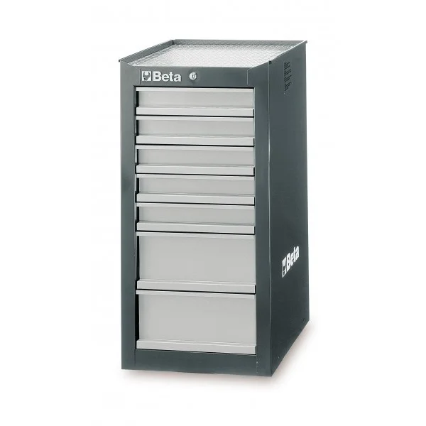 Cassettiera laterale 7 cassetti beta c38l gray