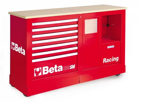 Cassettiera mobile racing sm beta c39sm red