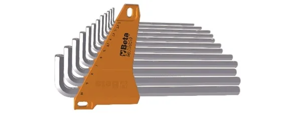 Supporto serie chiavi maschio esagonale piegate beta 96lc/scv12 - dettaglio 1