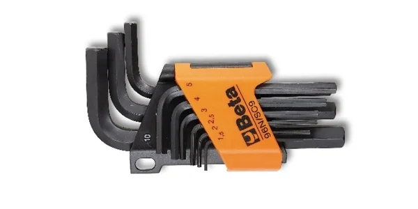 Supporto serie chiavi maschio esagonale piegate beta 96n/scv - dettaglio 1