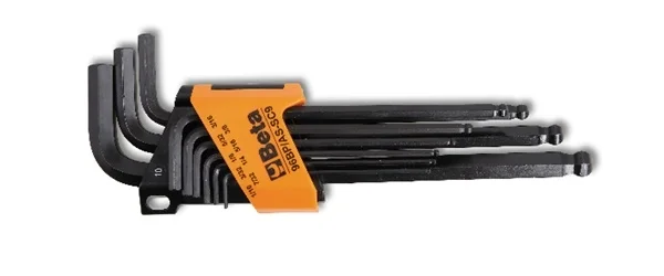Supporto per serie chiavi maschio esagonale piegate beta 96bp/as-scv - dettaglio 1