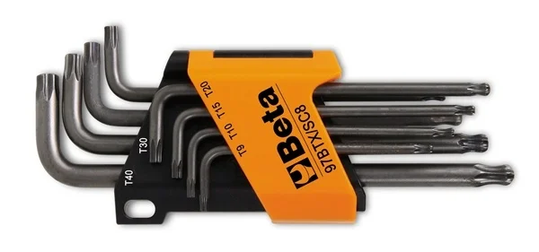 Serie chiavi maschio torx piegate beta 97btx/sc8 - dettaglio 1