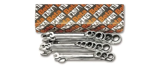Serie chiavi combinate a cricchetto beta 142/s15 - dettaglio 1