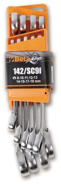 Serie chiavi combinate a cricchetto  beta 142/sc9e - dettaglio 1