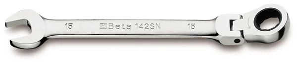 Chiave combinate a cricchetto beta 142sn - dettaglio 1