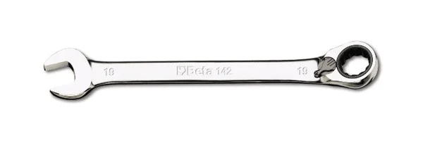 Chiave combinata a cricchetto blister beta 142k - dettaglio 1