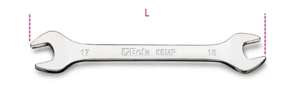 Chiave a forchetta doppia beta 55mp - dettaglio 1