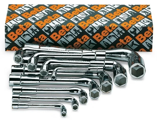 Serie chiavi a pipa doppie pesanti beta 933/s17 - dettaglio 1