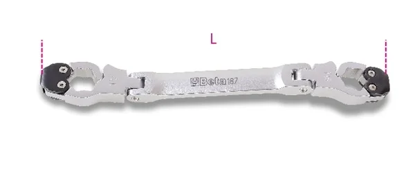 Chiave esagonale snodata apribile beta 187 - dettaglio 1