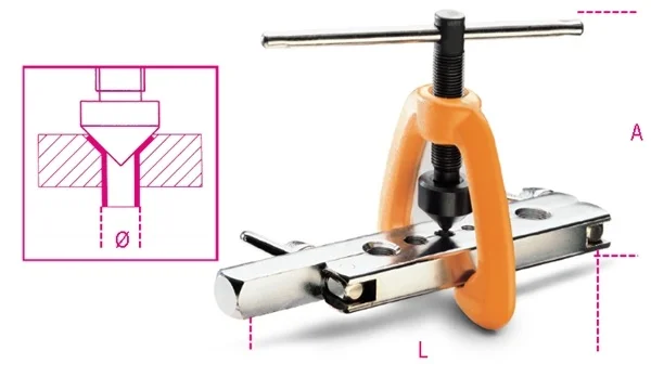Attrezzo bordatubi beta 350 - dettaglio 1