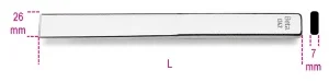 Scalpello extrapiatto  beta 1342 - dettaglio 1