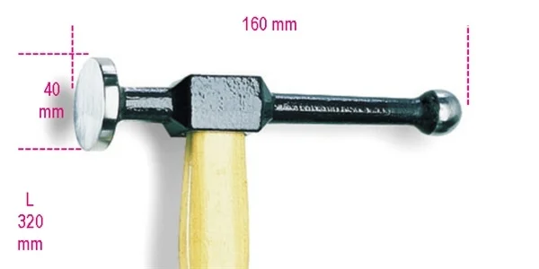 Martello per carrozzieri beta 1351 - dettaglio 1
