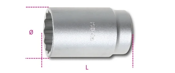 Bussolaesagonali dado mozzo beta 969b - dettaglio 1