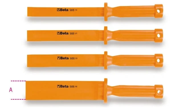 Serie scalpelli beta 988/k4 - dettaglio 1
