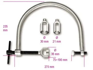 Morsetto alzavalvole  beta 1452k - dettaglio 1