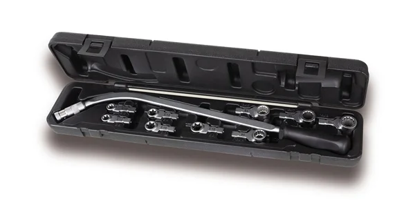 Serie chiave poligonale dadi tendicinghia e inserti beta 1477/c10 - dettaglio 1