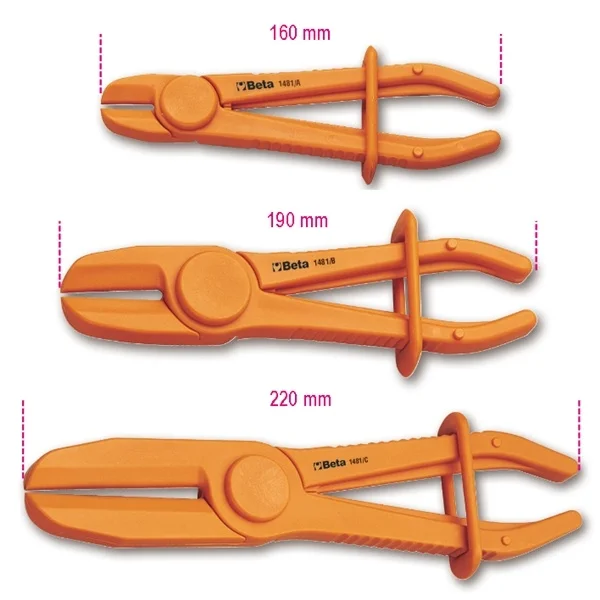 Pinza occlusione tubi e manicotti beta 1481pl - 1481pl