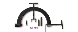 Staffa fissaggio trasmissione  beta 3014sar/2 - dettaglio 1