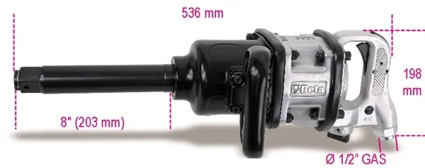 Avvitatore pneumatico 1" reversibile beta 1930 la - dettaglio 1