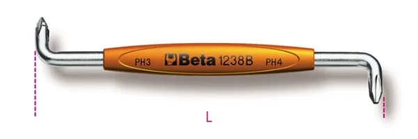 Giravite a squadra croce phillips beta 1238b - dettaglio 1