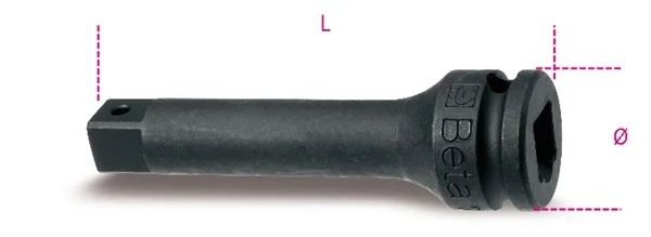 Prolunga bussola macchina 3/8 beta 710/20 - dettaglio 1