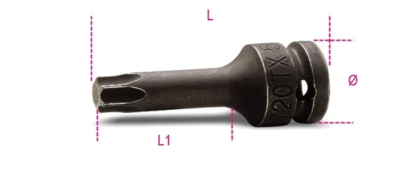 Chiave bussola a macchina torx 1/2 beta 720tx - dettaglio 1