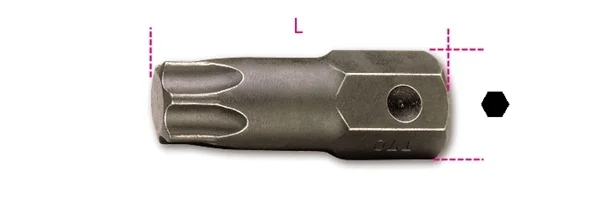 Inserto macchina torx 16 mm beta 727/es16tx - dettaglio 1