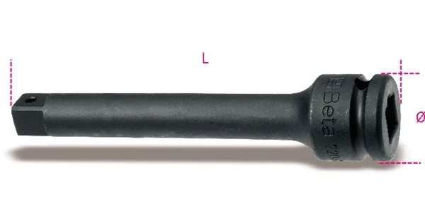 Prolunga bussola macchina  3/4 beta 728/22l - dettaglio 1