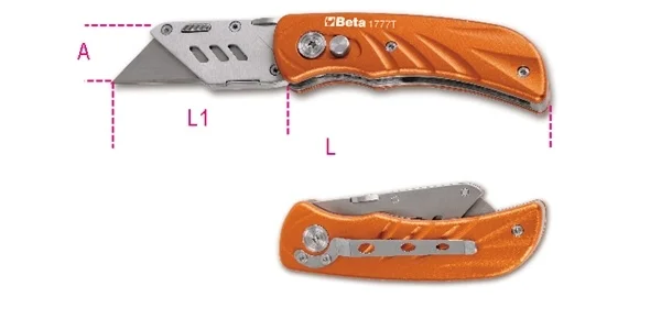 Cutter serramanico beta 1777t - dettaglio 1