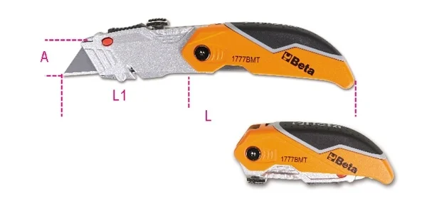Cutter serramanico beta 1777 bmt - dettaglio 1