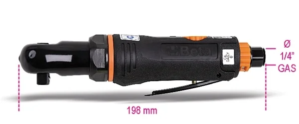 Cricchetto pneumatico 3/8" compatto reversibile beta 1921m2 - dettaglio 1