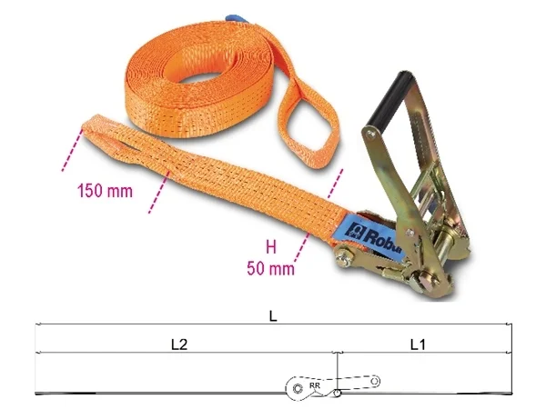 Cricchetto con asole  robur 8182a - dettaglio 1