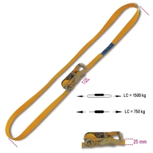 Cricchetto ad anello 1,5 t robur 8185 - dettaglio 1