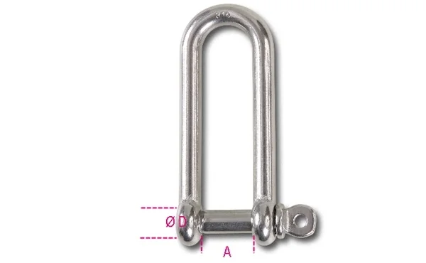 Grillo diritto lungo inox robur 8227 - dettaglio 1