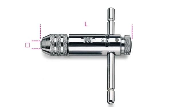 Giramaschi reversibile a cricchetto beta 436 - dettaglio 1