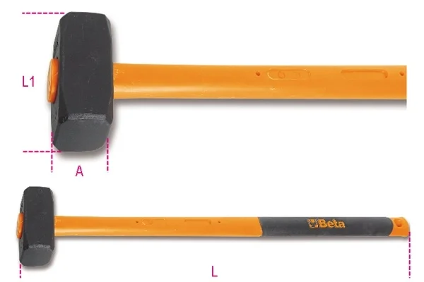 Mazza beta 1381t - dettaglio 1