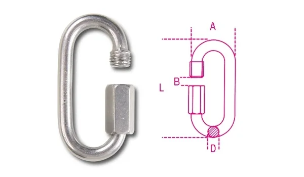 Maglia di giunzione inox robur 8280 - dettaglio 1