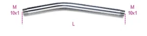 Cannuccia rigida piegata  beta 1750rc - dettaglio 1