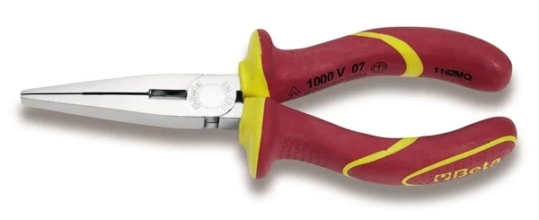 Pinza isolata 1000v becchi piatti lunghissimi diritti beta 1162mq - dettaglio 1
