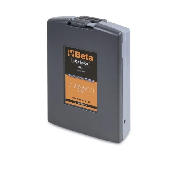 Beta 410AS/SPV1 Astuccio vuoto per punte rullate hss pollici - 004100430