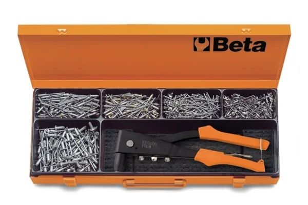 Assortimento rivettatrice e rivetti beta 1741b/c5 - dettaglio 1