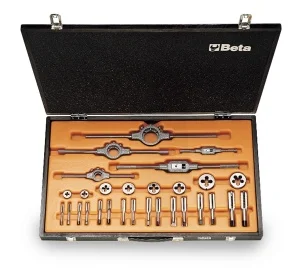 Assortimento maschi e filiere acciaio al cromo passo unf beta 446asf/c29 - dettaglio 1