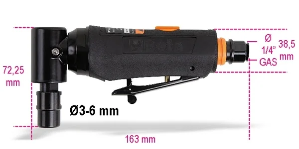 Smerigliatrice pneumatica angolare beta 1933an90 - dettaglio 1