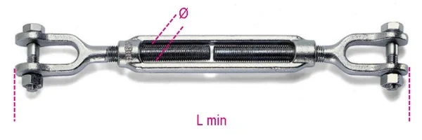 Tenditore a due forcelle robur 8009z - dettaglio 1