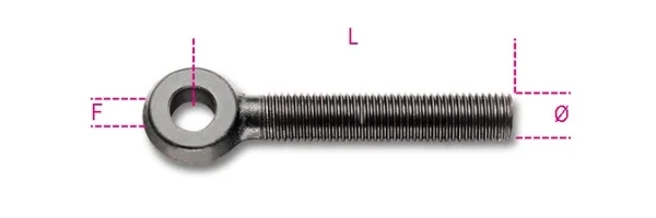 Tirante ad occhio destro robur 8048 - dettaglio 1
