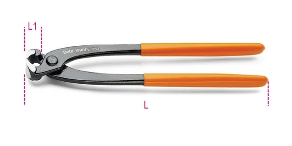 Tenaglia cementista beta 1098pl - dettaglio 1
