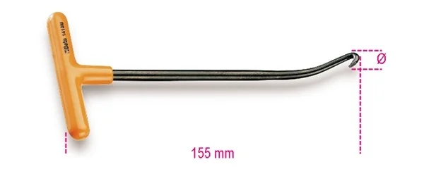 Uncino trazione molle beta 1410/m - dettaglio 1