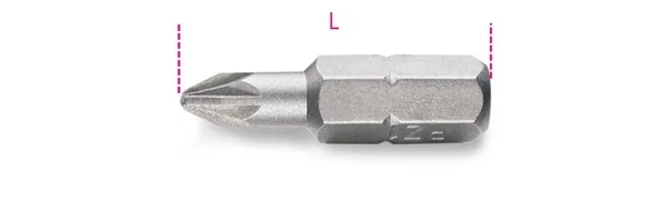 Inserto esagonale 1/4  beta 861pz - dettaglio 1