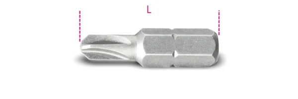 Inserto esagonale 1/4 beta 861tqs - dettaglio 1